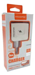 CARREGADOR C/CABO HMASTON 3.1 TIPO C 2 U