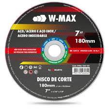 DISCO CORTE FERRO INOX 7 WHURT