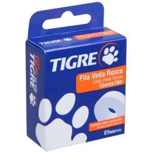 FITA VEDA ROSCA 18MMX10 METROS TIGRE